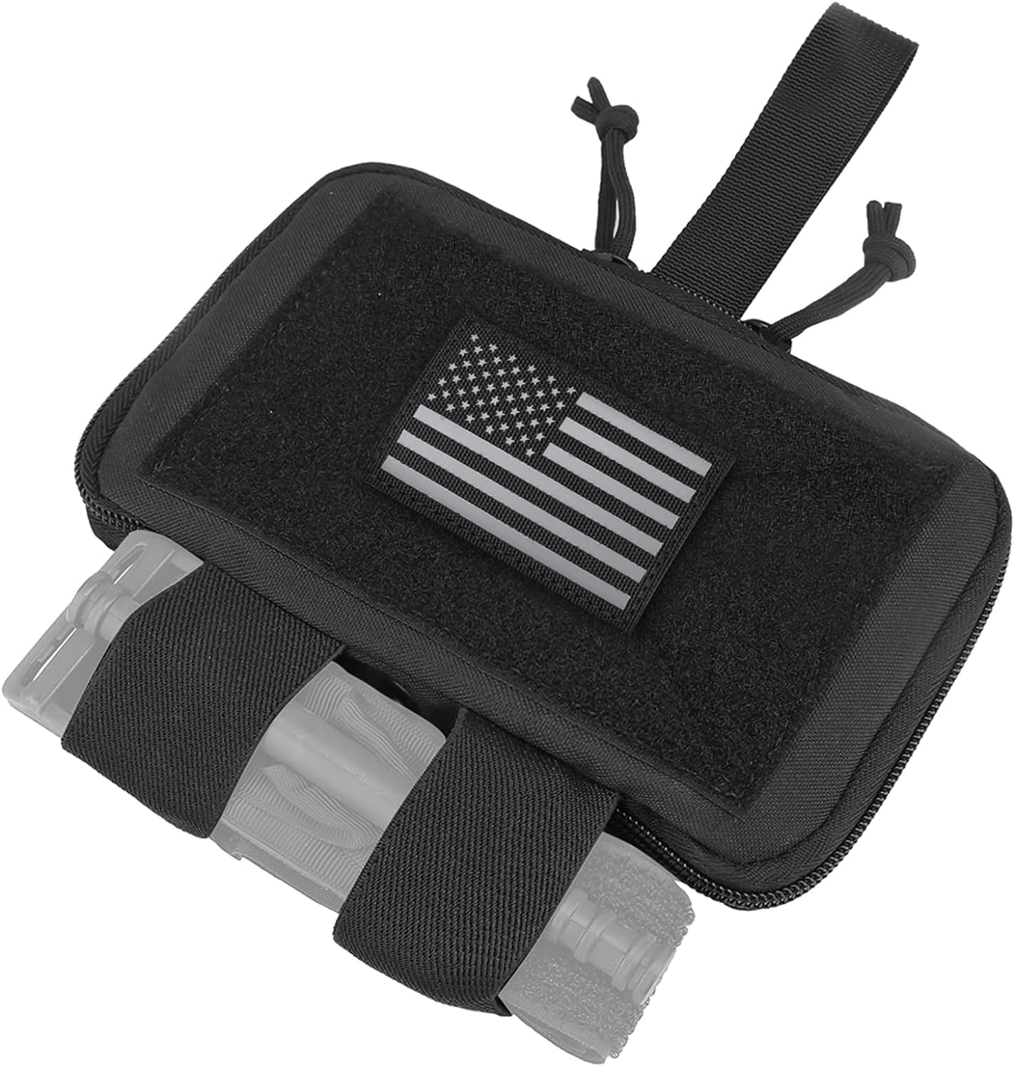 WYNEX Tactical Belt Medical Pouch, IFAK Pouch EMT First Aid Rip-Away Emergency Trauma Bag Portable Survival Pack Compact Med Bag Organizer for Camping Black