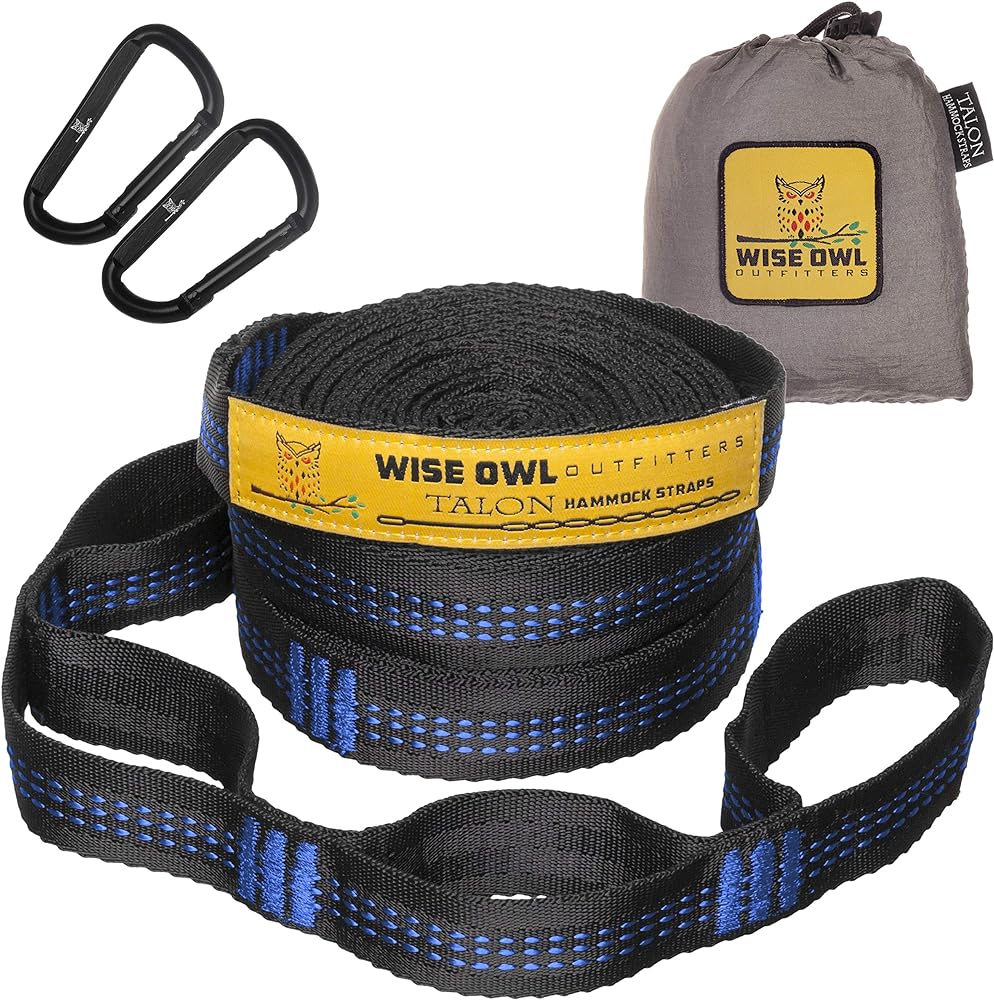 These hammock straps are very easy to use, and well made. My first experience using them took only about 2 minutes to set up, and I was in my hammock. The straps are very strong and secure. The material and stitching is high quality. The carabiner clips included are solid and seem strong. I feel like this set is a good investment and value!