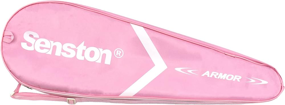Senston Badminton Racket Cover Badminton Racket Bag with Adjustable Shoulder Strap