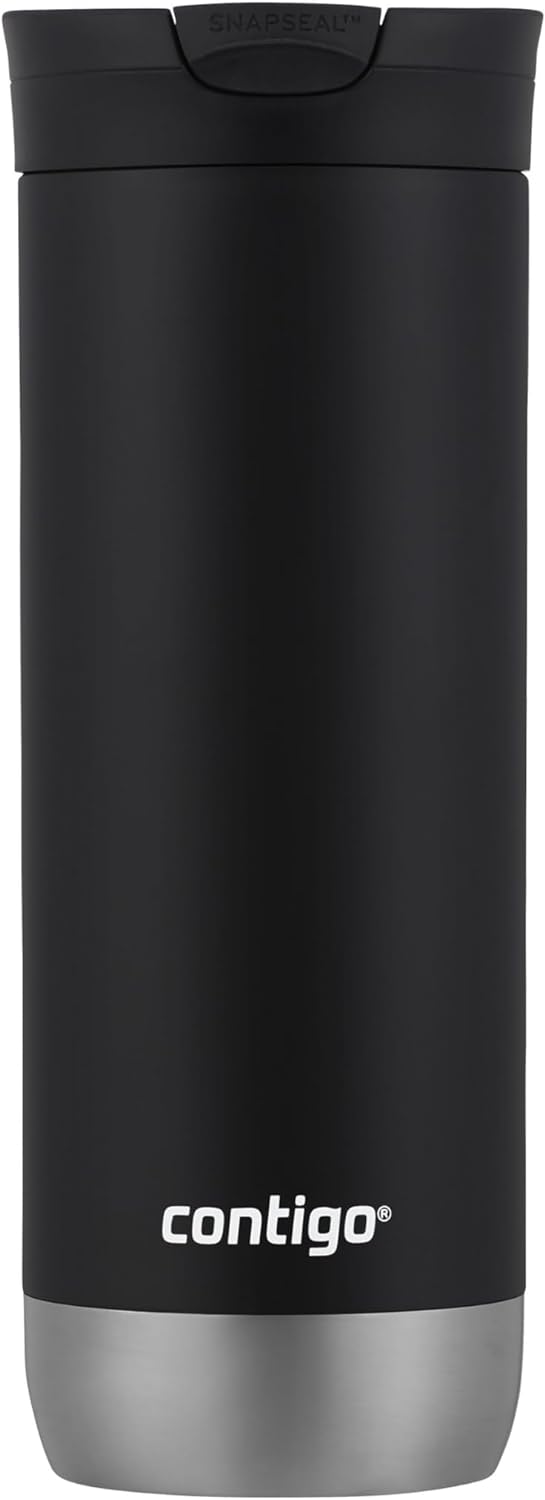 Contigo Huron Vacuum-Insulated Stainless Steel Travel Mug with Leak-Proof Lid