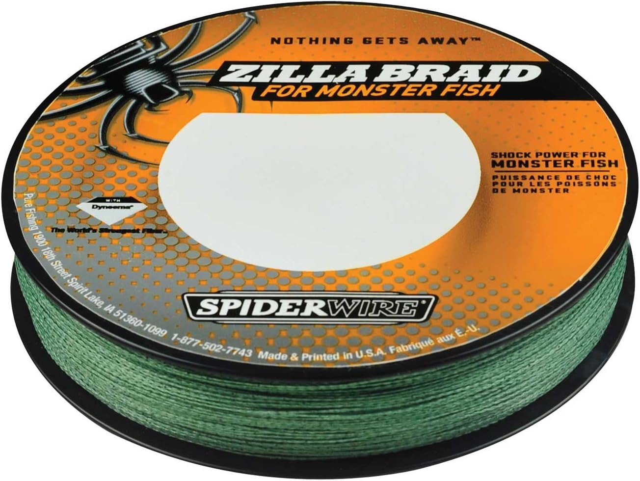 Spiderwire Zilla Braid Fishing Line