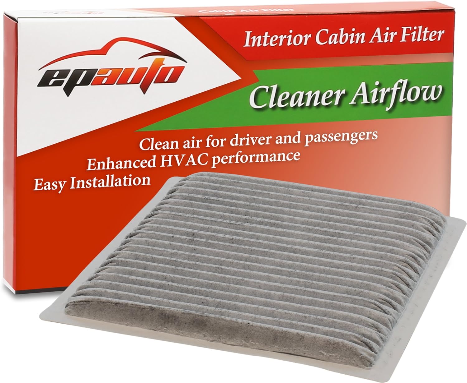 EPAuto CP846 (CF9846A) Replacement for Subaru/Toyota Premium Cabin Air Filter includes Activated Carbon