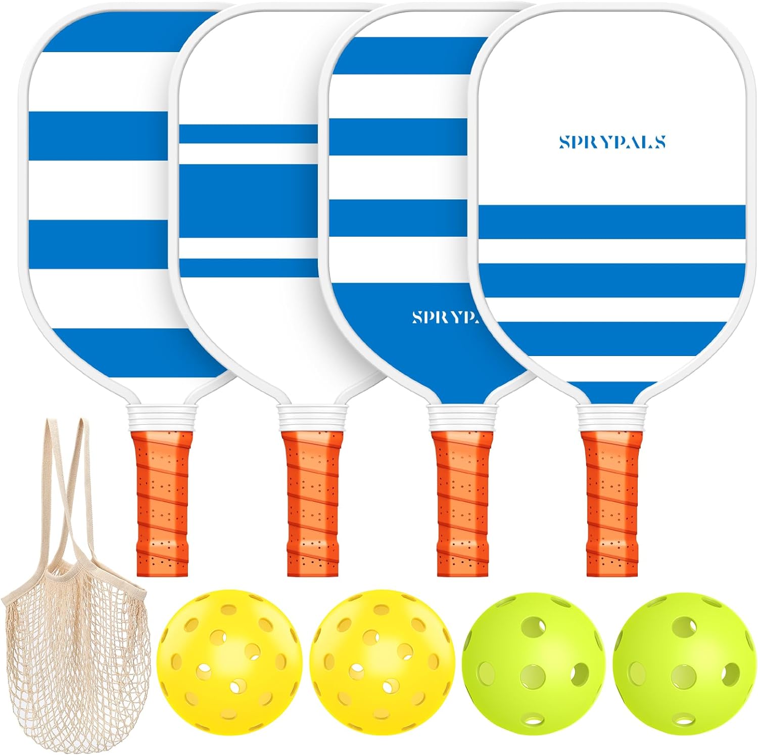 Pickleball Paddles,USAPA Approved Pickleball Paddles Set Premium Pickleball Paddle, 4 Pickleball Balls & 1 Carry Bag Gifts for Women Men Beginners & Pros Players