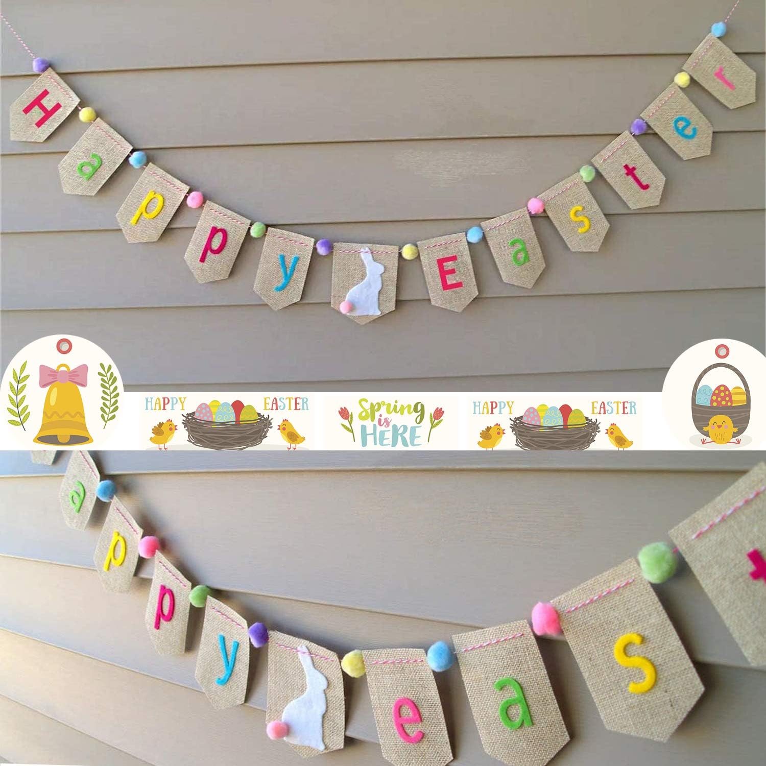 Happy+Easter+Burlap+Banner+Decorations%2c+Happy+Easter+Garland%2c+Easter+Decor%2c+Easter+Bunting%2c+Easter+Bunny+Sign%2c+Farmhouse+Banner%2c+Easter+Decorations+For+Mantle%2cEaster+Bunny+Banner+Gift+for+Kids+%ef%bf%bd%ef%bf%bd