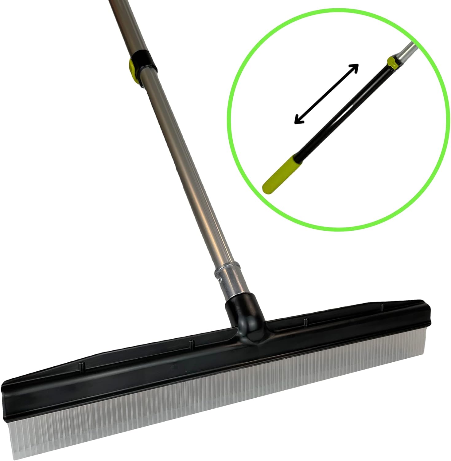 Room Groom Carpet Rake and Groomer with Telescoping 54 Inch Adjustable Handle, Portable Design, Carpet Brush Ideal for Pet Hair, Refreshing High Pile Carpets, Rugs, and Artificial Turf