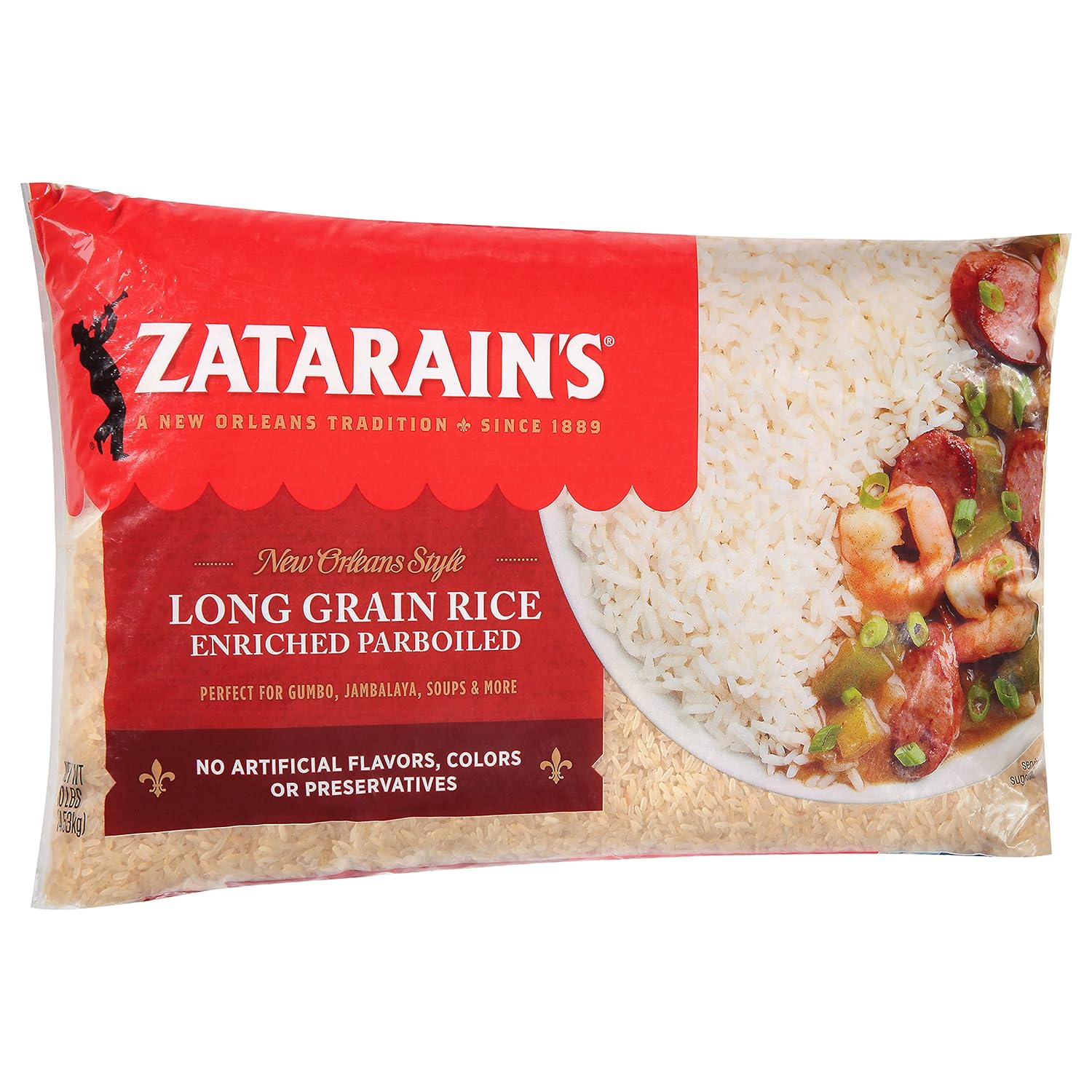 Zatarain&#39;s Enriched Parboiled Long Grain Rice, 10 lb