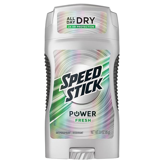 Speed Stick Power Antiperspirant Deodorant, Fresh, 3 Ounce (Pack of 6)