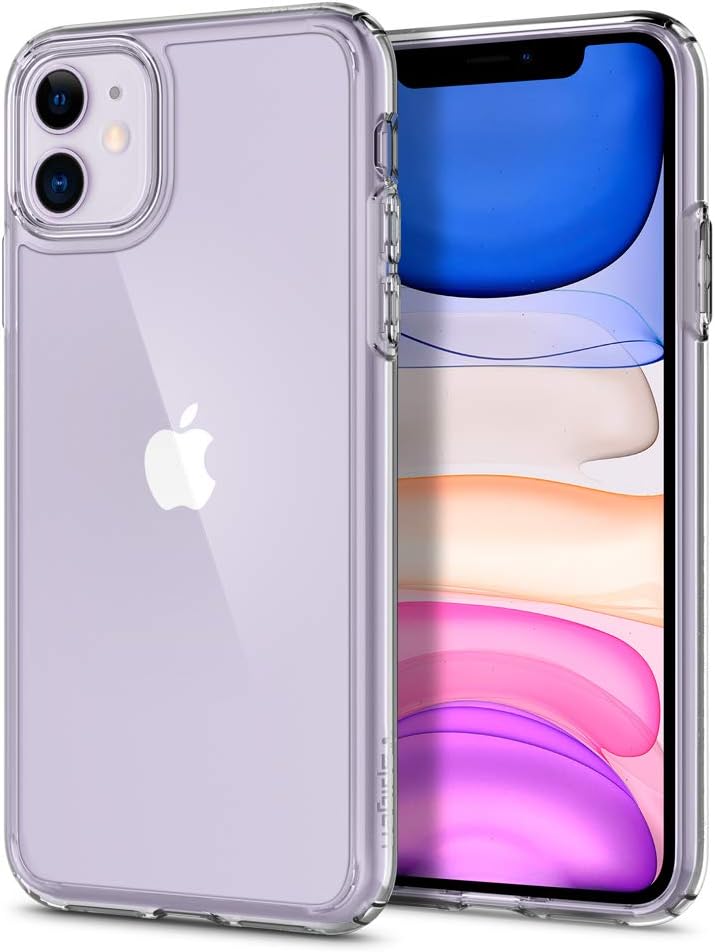 Spigen Ultra Hybrid Designed for Apple iPhone 11 Case (2019) - Crystal Clear