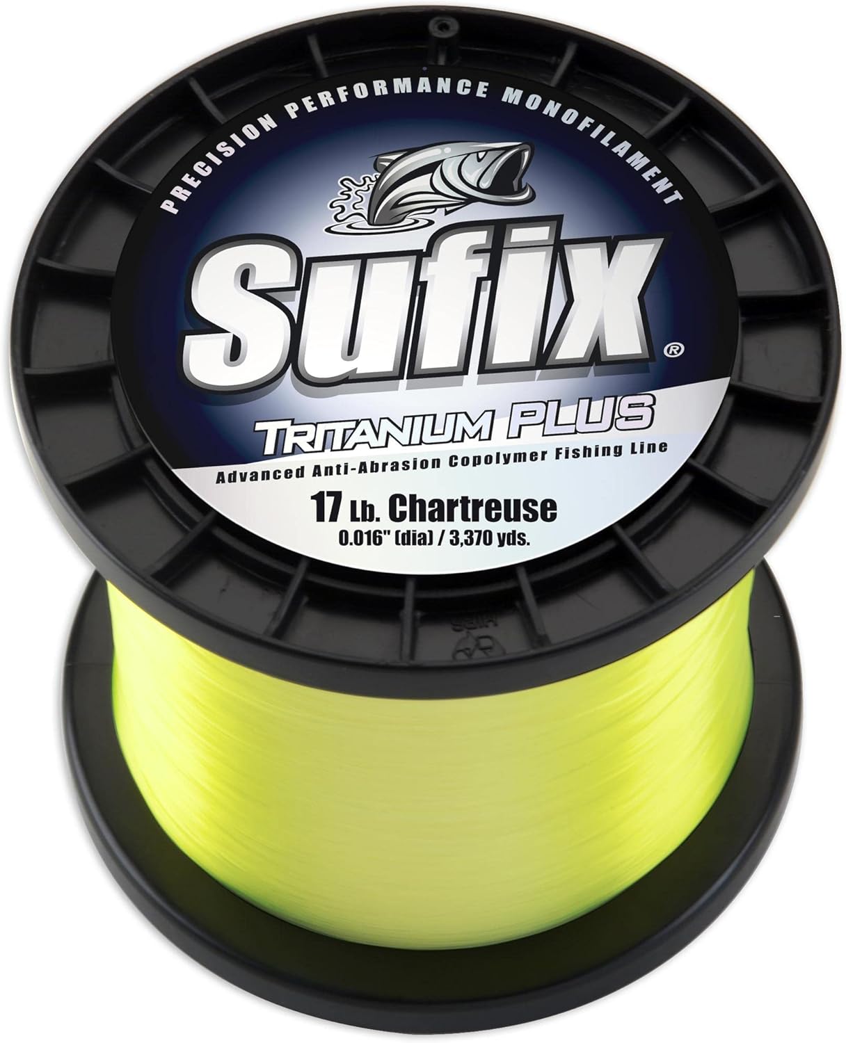 Sufix Tritanium Plus 1-Pound Spool Size Fishing Line (Chartreuse, 20-Pound)