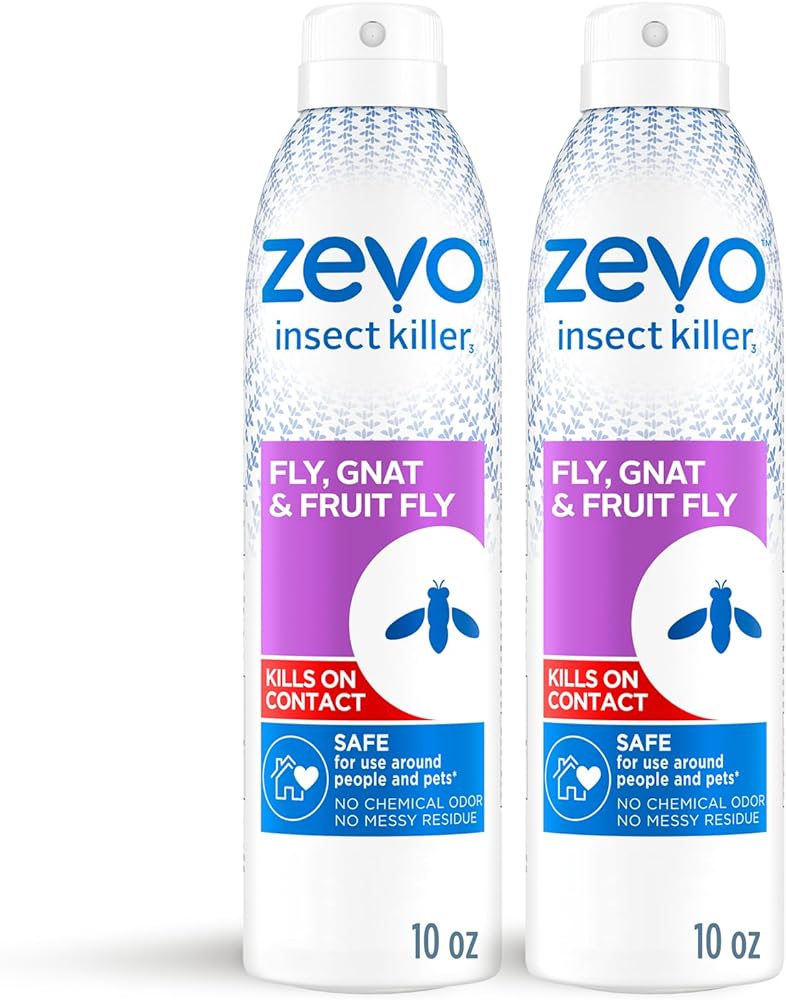 I buy this normally every other year due to summer and sometimes being lazy with letting dishes sit out for too long.  Does the job but the nozzle used to be SO annoying to use.  I just got a new set a few weeks ago and the nozzle is more like that of a spray on sunscreen.  It comes out more of a spray than mist now too.  The smell is strong and before it you used it a lot the smell would stay in the air for a bit.  Now that the nozzle comes out more concentrated and direct its less all over the place and the smell lingers less.  And sometimes I wouldnt even be able to get it to come out with the old nozzle.  Needless to say, I hated the old nozzle for spraying.  So glad the spray is so much easier to use!