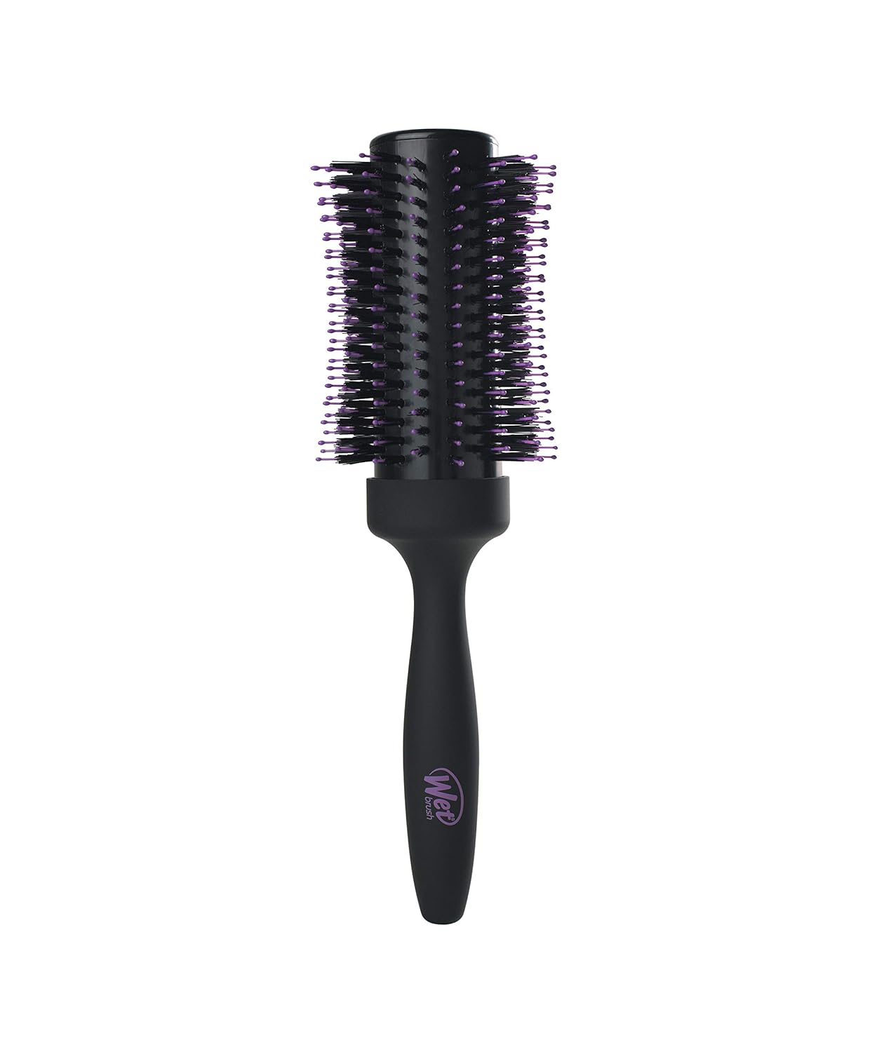 Wet Brush Volumizing Round Brush for Fine to Medium Hair - Salon Blow-Out, Less Pain & Breakage, Lightweight Boar Bristle Detangles & Removes Knots