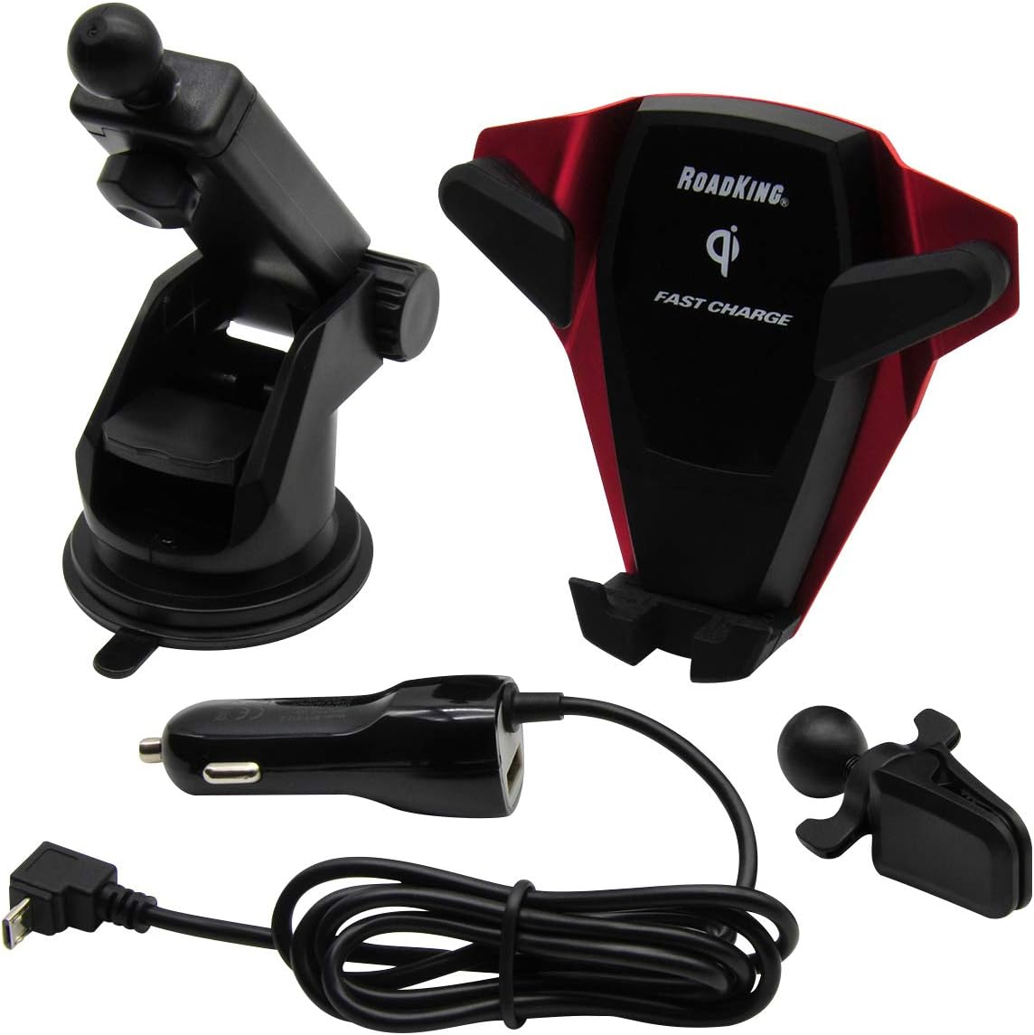 RoadKing Heavy-Duty Universal Qi Charger