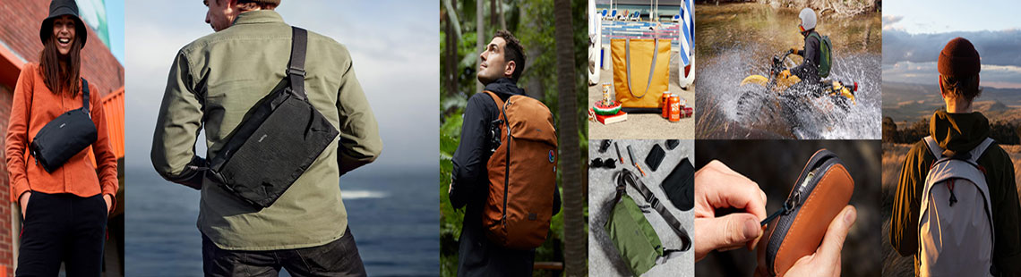 Bellroy Tokyo Totepack, water-resistant woven convertible backpack and tote bag - Everglade