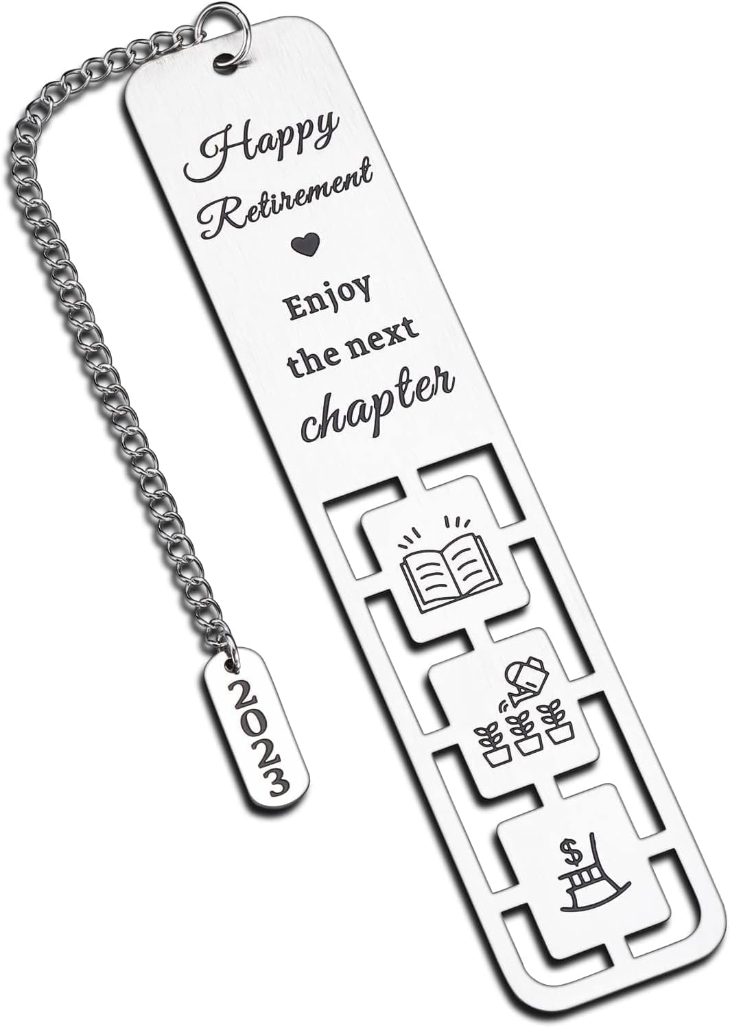 Retirement Gifts for Women Men 2023 Happy Retirement Gift for Coworker Teacher Employee Boss Leader Friend Enjoy The Next Chapter Bookmark Appreciation Thank You Gift Christmas Going Away Leaving Gift