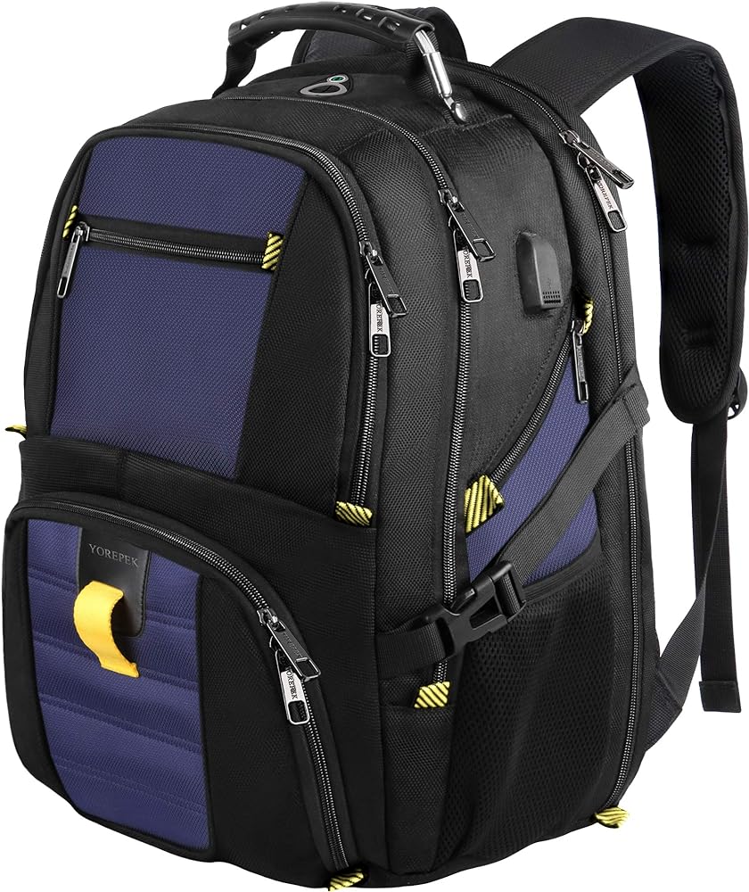 This backpack is an ideal size for a single traveler.  I can fit 4+ days of clothes,  a toiletry bag,  and everything else I need for a longer trip.  It's made of thick material and the zippers are strong.  Dual pockets for water bottles.  Built in wire to attach a power bank.  I took it on a 4 day trip and it worked great.  I will be taking it when I travel the world as a carry on.  Highly recommend for the price.