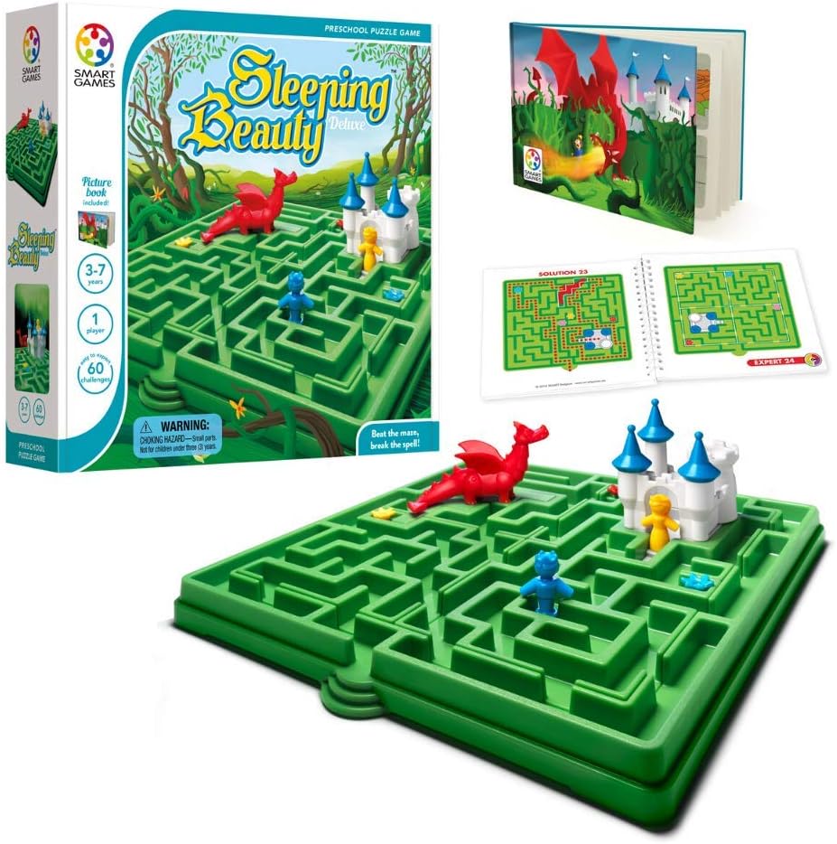 SmartGames Sleeping Beauty Deluxe Puzzle Game for Ages 3 