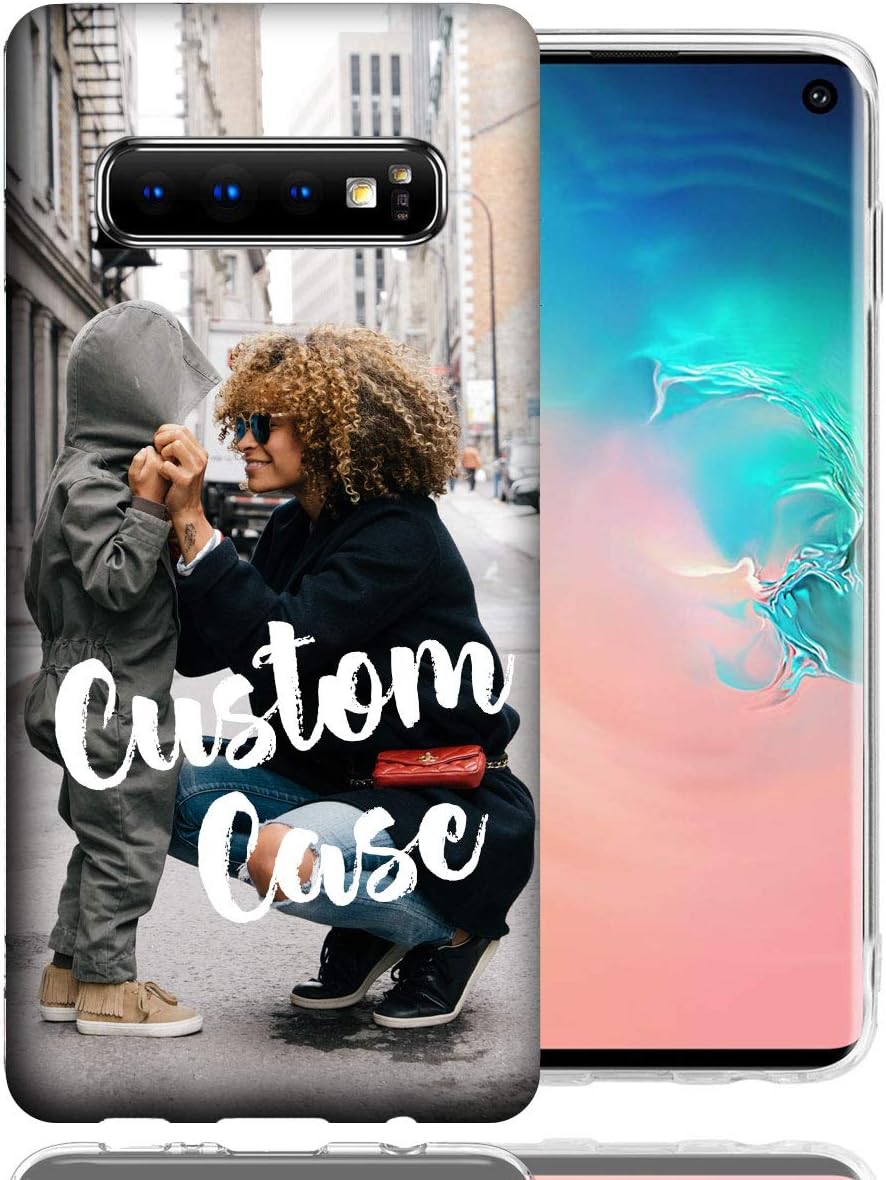 MUNDAZE Personalized Custom Phone Case for Samsung Galaxy S10 Design Your Own Phone Cover