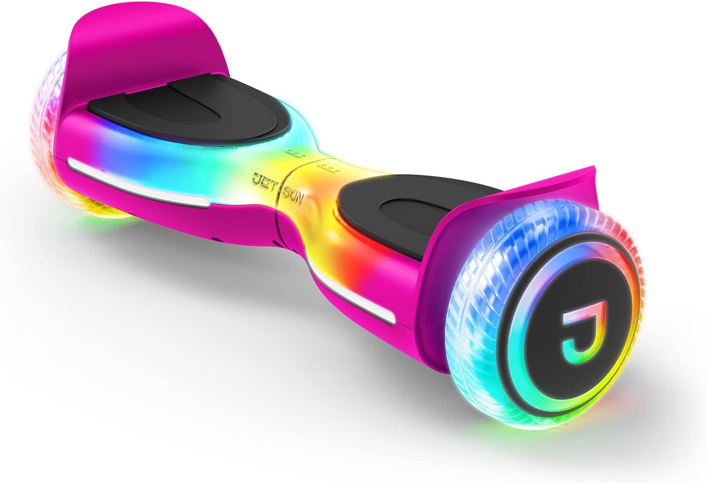 Jetson Self Balancing Hoverboard with Built in Bluetooth Speaker | Includes All Terrain Tires | LED Lights