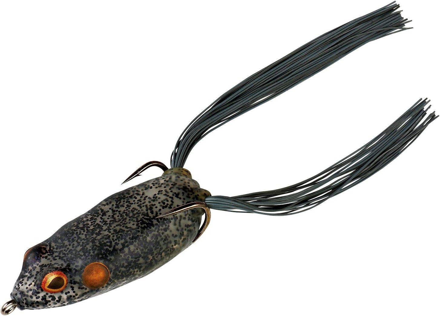 BOOYAH Pad Crasher Topwater Bass Fishing Hollow Body Frog Lure with Weedless Hooks