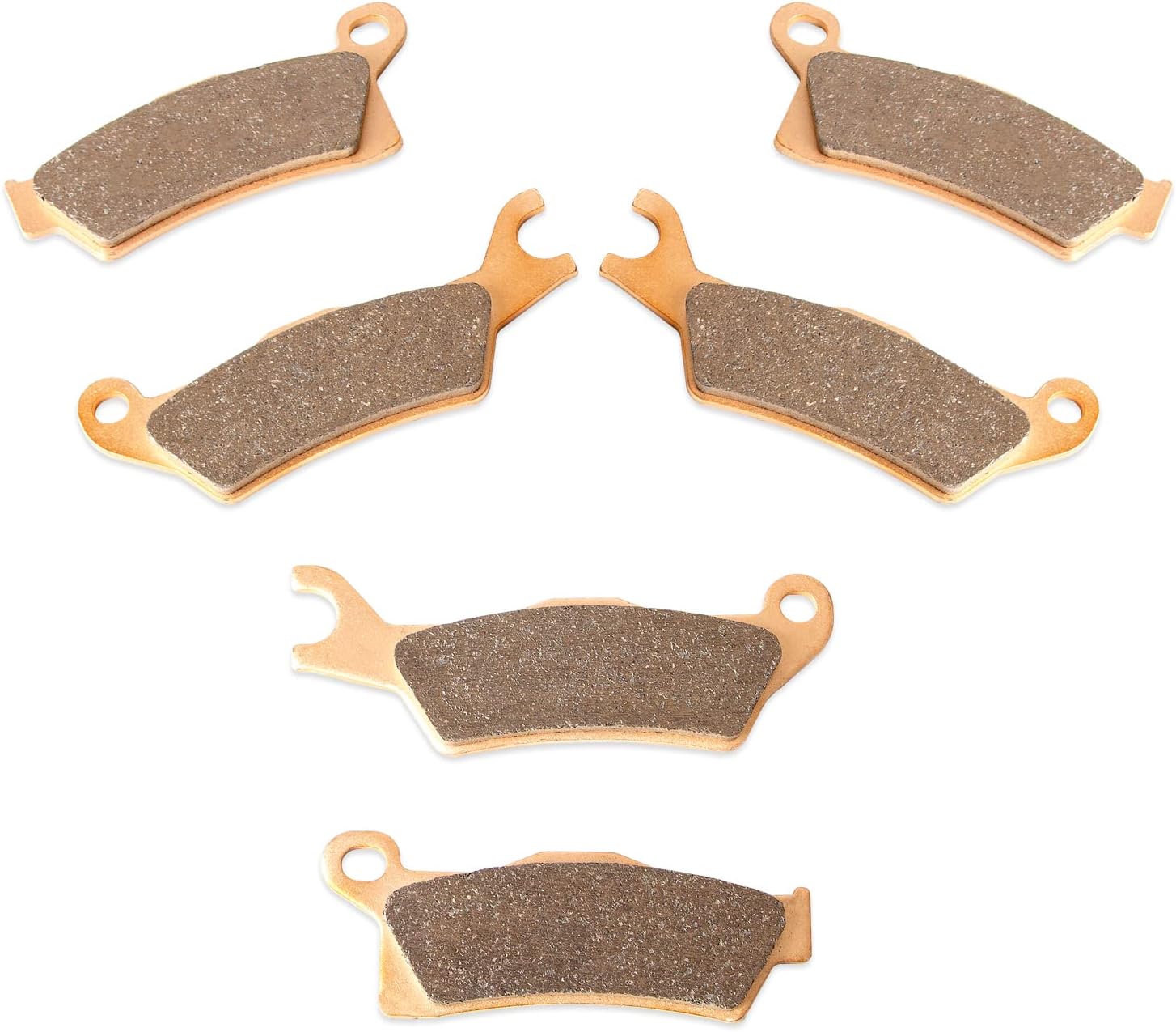 RANSOTO Brake Pads Compatible with 2012-2022 Can am Outlander 450 500 570 650 800 800R 850 1000 EFI XT XT-P XMR DPS Max Front and Rear Sintered Metal