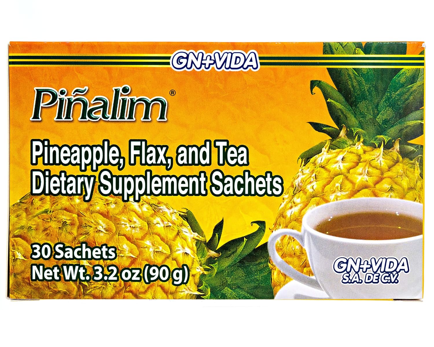 Pinalim Te De Pina Gn+vida USA Pinalim Pineapple Tea Extra Strength