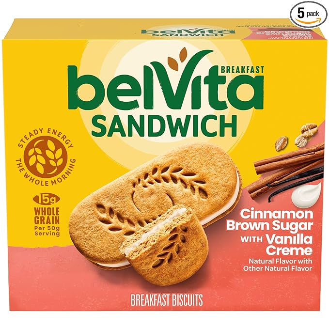 belVita Breakfast Biscuits, Golden Oat, 8.8 Ounce (Pack of 3)