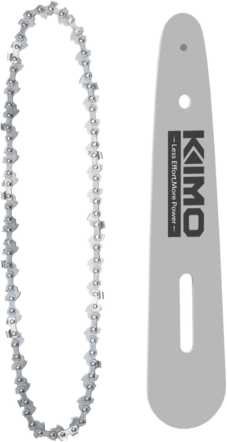 KIMO 6-Inch Mini Chainsaw Accessories - Chain & Bar Replacement