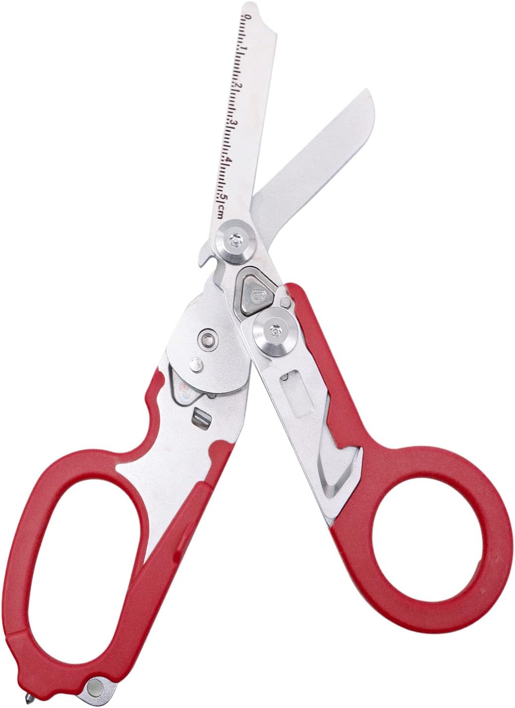 Emergency Rescue Shears,Stainless Steel Foldable Trauma shears,Outdoor Camping Rescue Tools