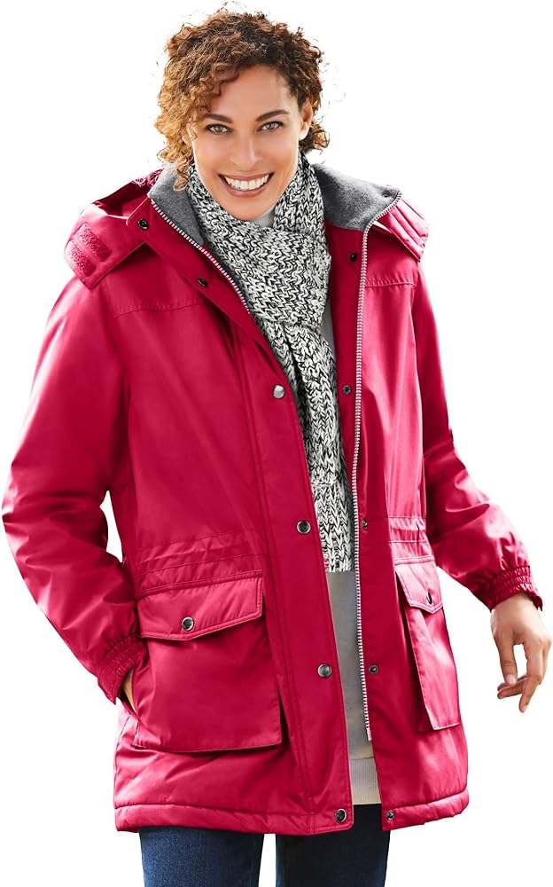 This is a great light weight jacket for days that are chilly/cold. Don't know how it will do in extreme cold, but works really good in the 30's and 40's. Fit's great.