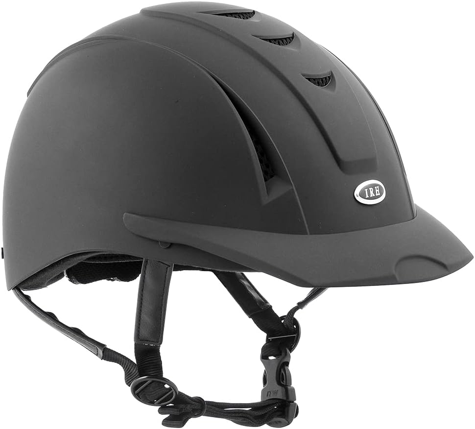 IRH Horseback Riding Safety Ergonomic Washable Rear Side Ventilation Equestrian Equi-Pro Helmet