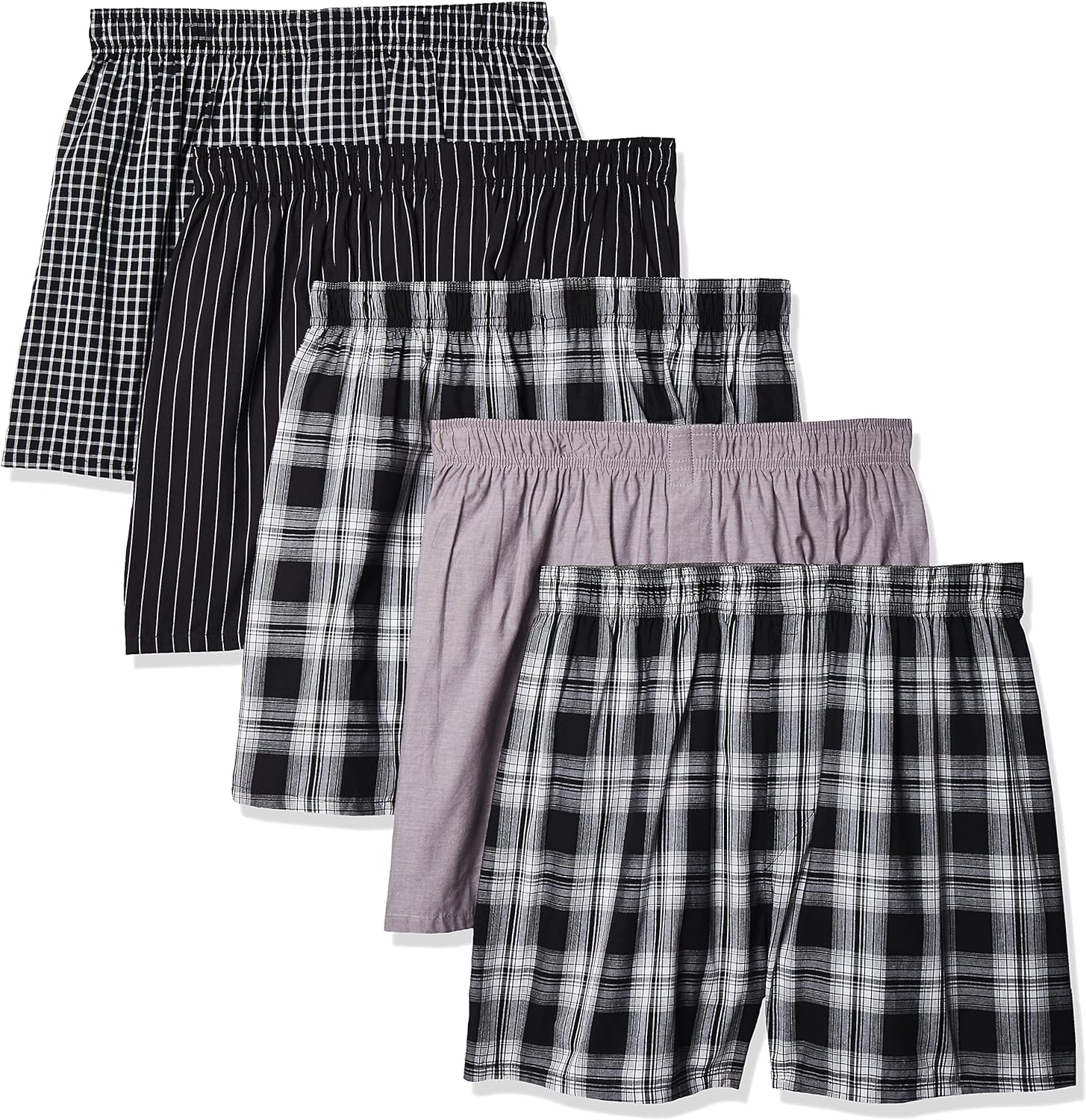 Gildan Mens Woven Boxers