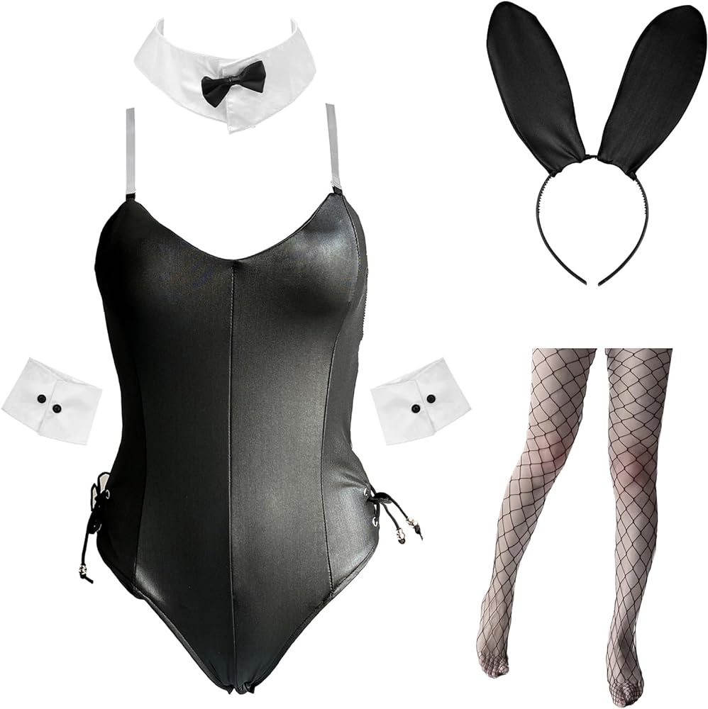 I bought this as a last minute Halloween costume and it delivered in 2 days. Im 54, 145 lbs and the large fit perfectly. The bodysuit is really nice quality, the fishnets arent too bad but they cant handle much pulling. Overall its a great costume for the price and I would absolutely recommend it.