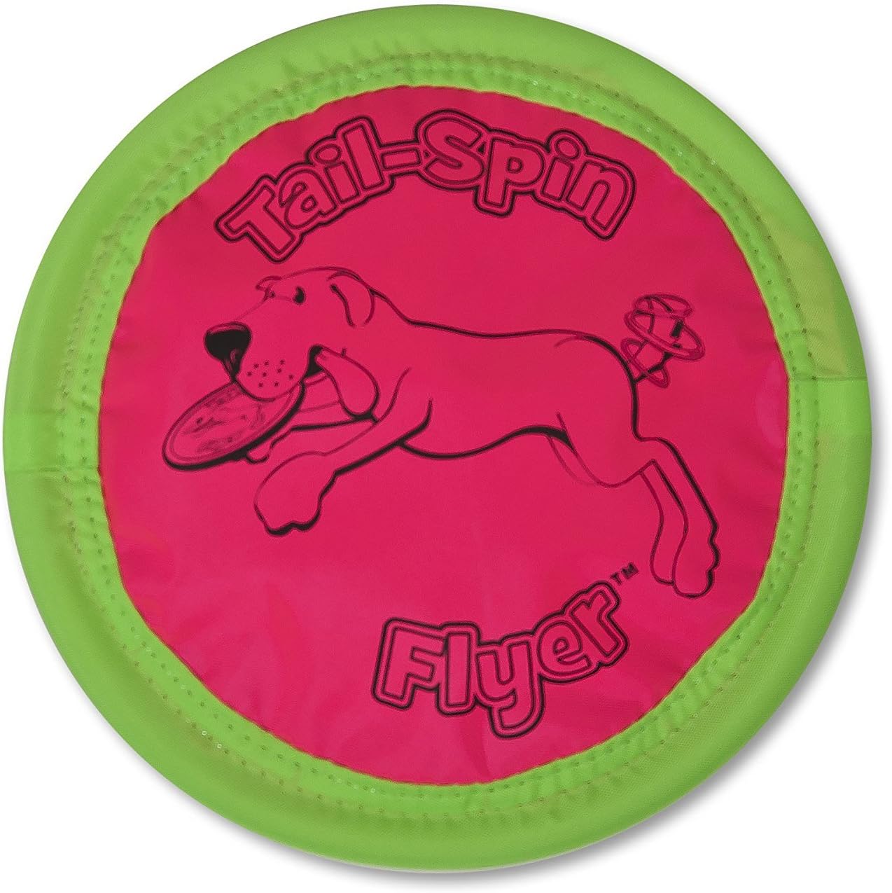 Chuckit! Petmate Booda Tail-Spin Flyer Floating Dog Frisbee, Multi, 10-Inch