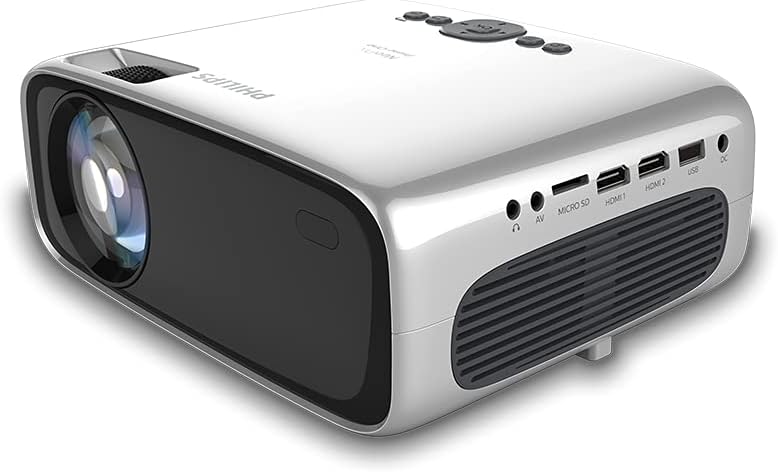 Philips NeoPix Prime One, True HD Projector With Wi-Fi Screen Mirroring, Multimedia Player, Bluetooth speakers connection, HDMI