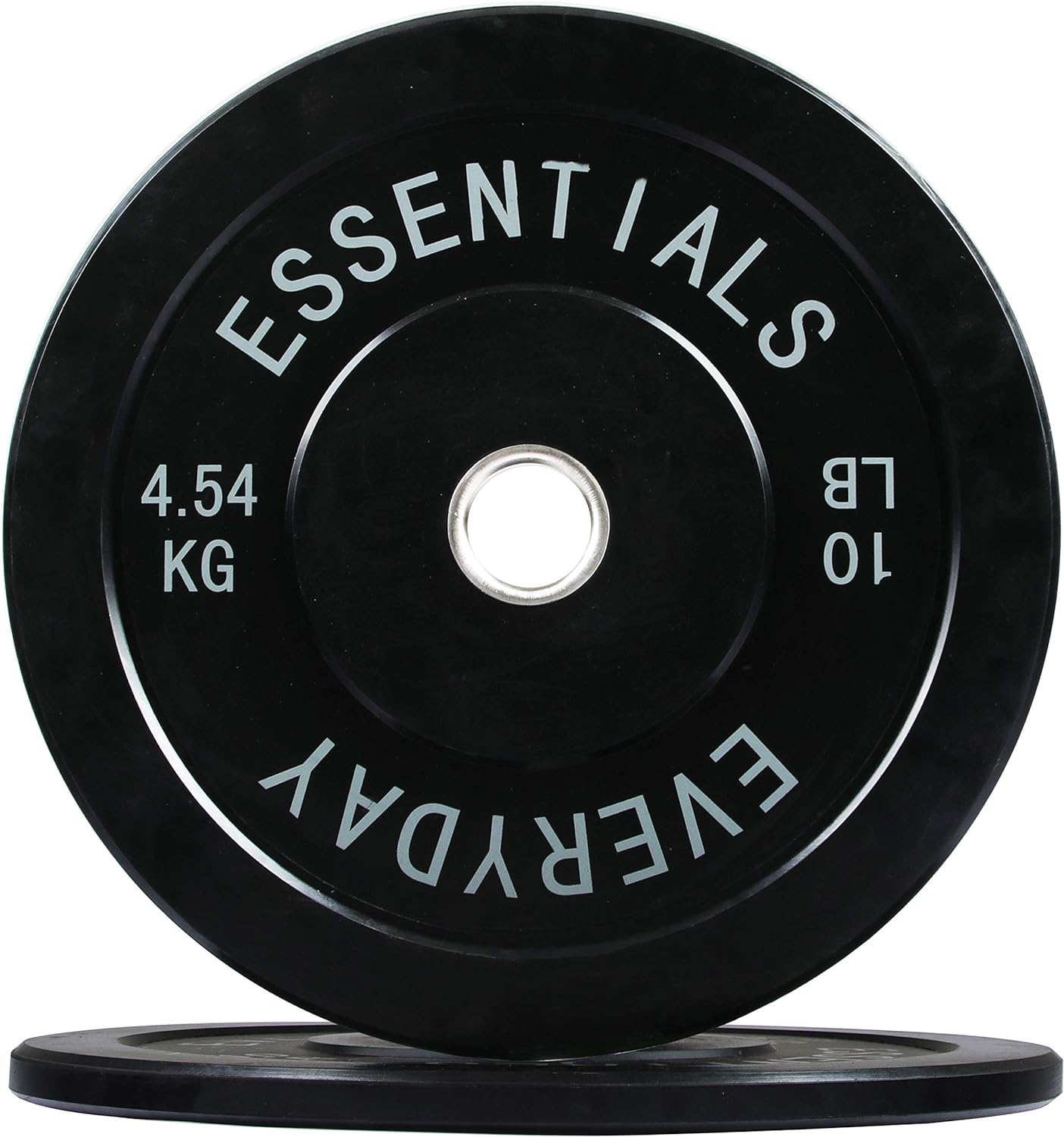 BalanceFrom Color Coded Olympic Bumper Plate Weight Plate with Steel Hub