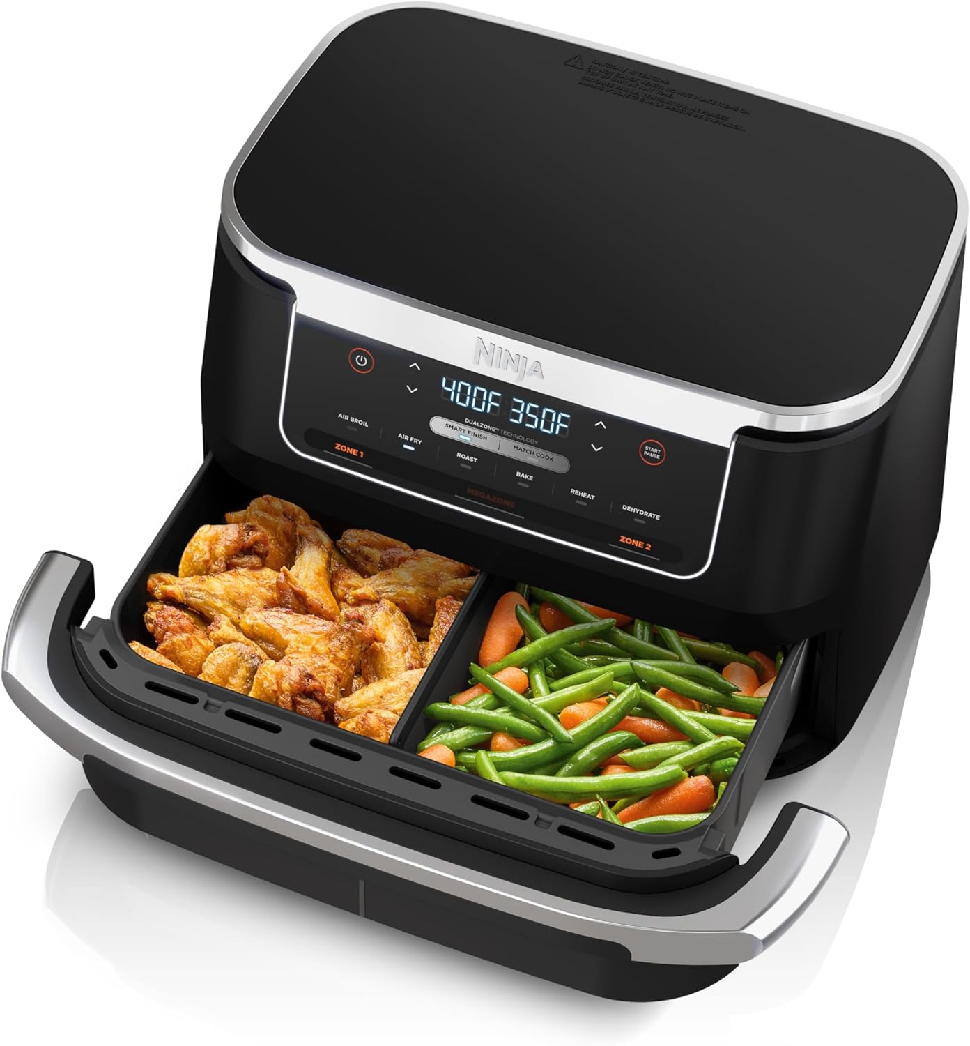 I love my Ninja Air Fryer! It' the best kitchen appliance I've ever owned. I use it almost every day to cook everything from chicken and fish to vegetables and fries. It' so easy to use and the food always comes out perfectly cooked.I love that it has two separate baskets, so I can cook two different foods at the same time. This is perfect for busy weeknights when I don't have time to cook two separate meals. I can just throw everything in the air fryer and let it do its work.This is also very