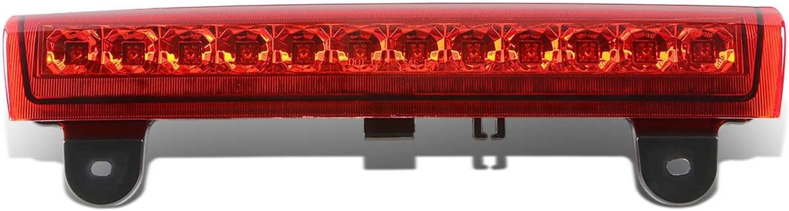 DNA MOTORING 3BL-GMCD00-LED-RD Red Lens LED Third Tail Brake Light [Compatible with 00-06 Suburban 1500 2500 / Tahoe / 00-06 Yukon & XL 1500 2500]