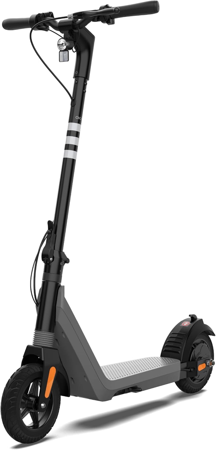 OKAI ES51 Electric Scooter - 15.5 Miles Range & 15 MPH, 500W Peak Motor, 8 Flat-Free Tires, Lightweight and Foldable Electric Scooter for Adults and Teens