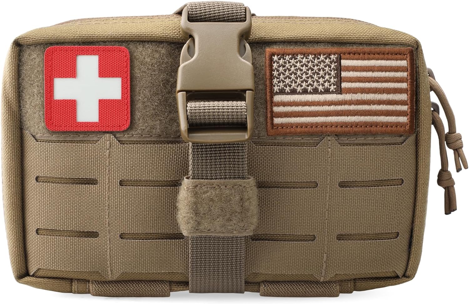 LIVANS Tactical EMT Admin Pouch, Rip-Away Molle IFAK Pouch Tear-Away First Aid Kit Medical Kit Bag Utility Tools Organizer Quick Release Design