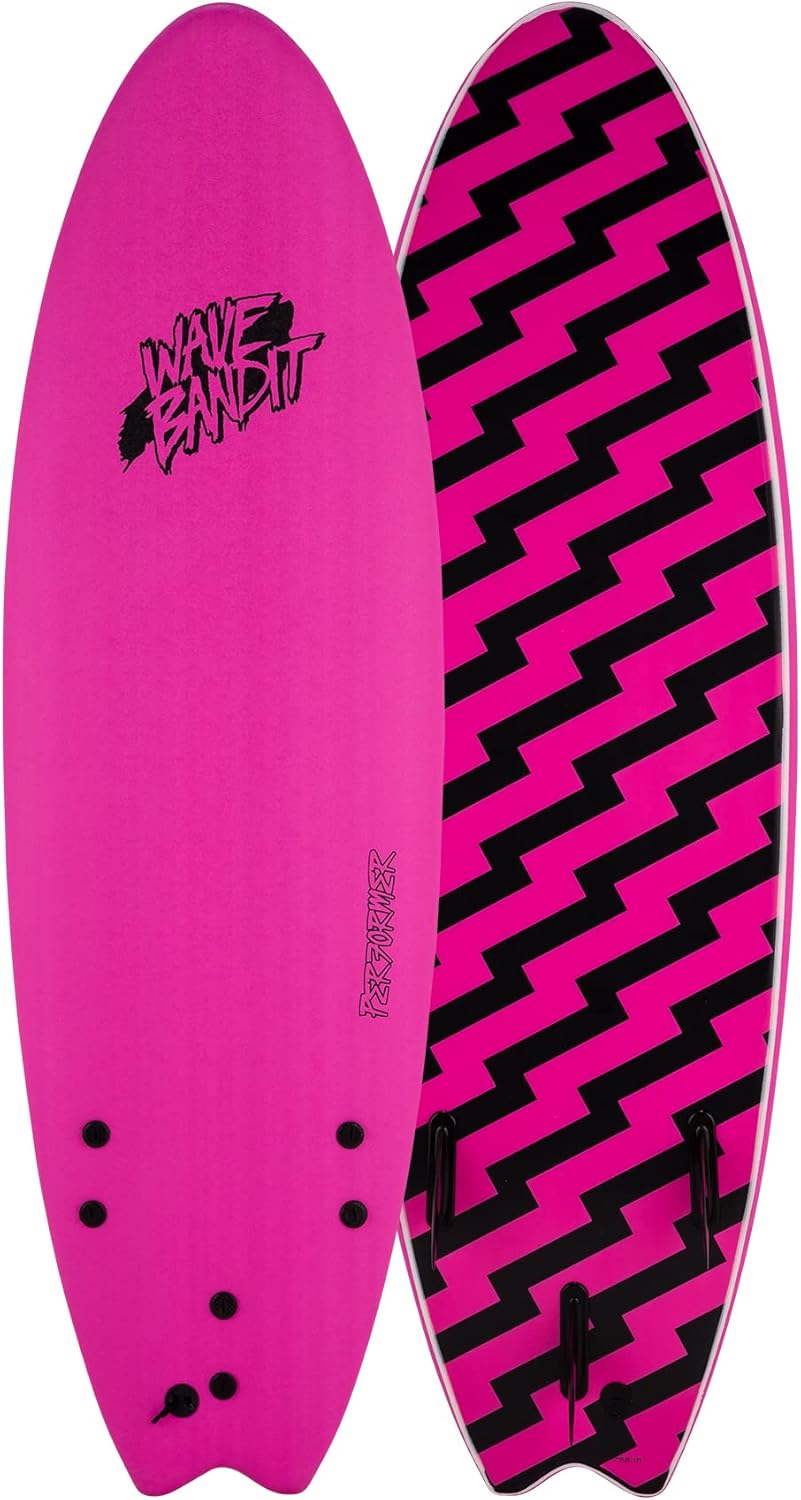 Wave Bandit Performer 6'0 Tri, Pink