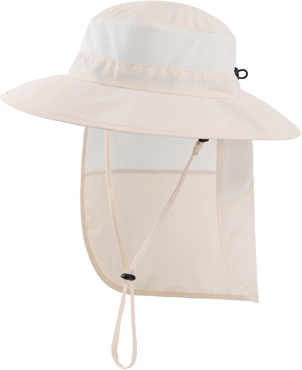 Home Prefer Outdoor UPF50  Kids Sun Hat Wide Brim Fishing Hat with Neck Flap