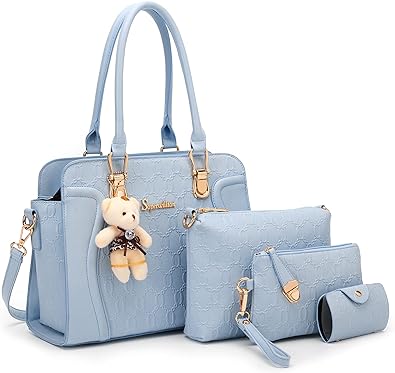 Love it! Its exactly what the photo looks like and material is great. Each purse serves a great use. Love the sizes!! And its beautiful!!!