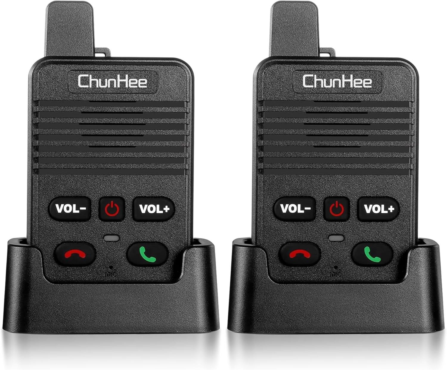 ChunHee Intercoms System for Home, Full Duplex Wireless Intercom System for Home Use 1000ft Long Range Two-Way Intercom System Room to Room Communication System for Elderly/Kids/Pregnant