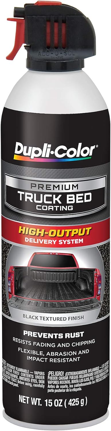 Dupli-Color ETR350007 Premium Truck Bed Coating, Black, 15 oz.