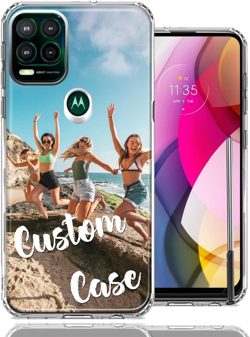 Personalized Custom Picture Photo Phone Case for Motorola Moto G Stylus 5G ONLY (2021) - Design Your Own Perfect Custom Case