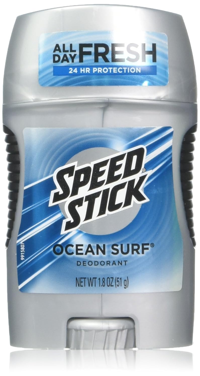 Speed Stick Deodorant, Ocean Surf 1.8 oz (Pack of 3)