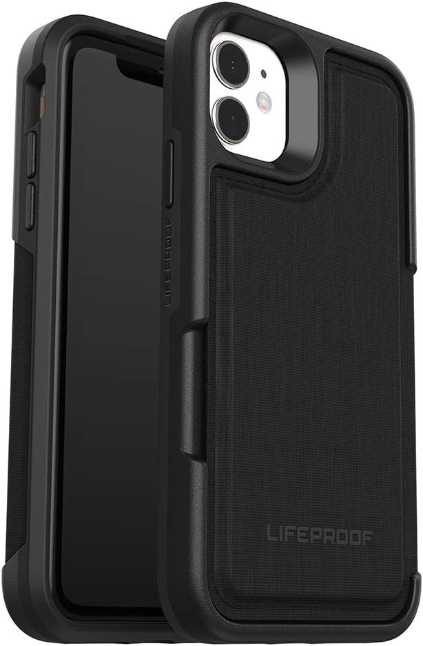 LifeProof FLIP SERIES Wallet Case for iPhone 11 - DARK NIGHT (BLACK/CASTLEROCK)