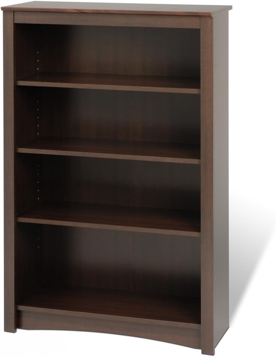 Prepac Home Espresso 4-shelf Bookcase