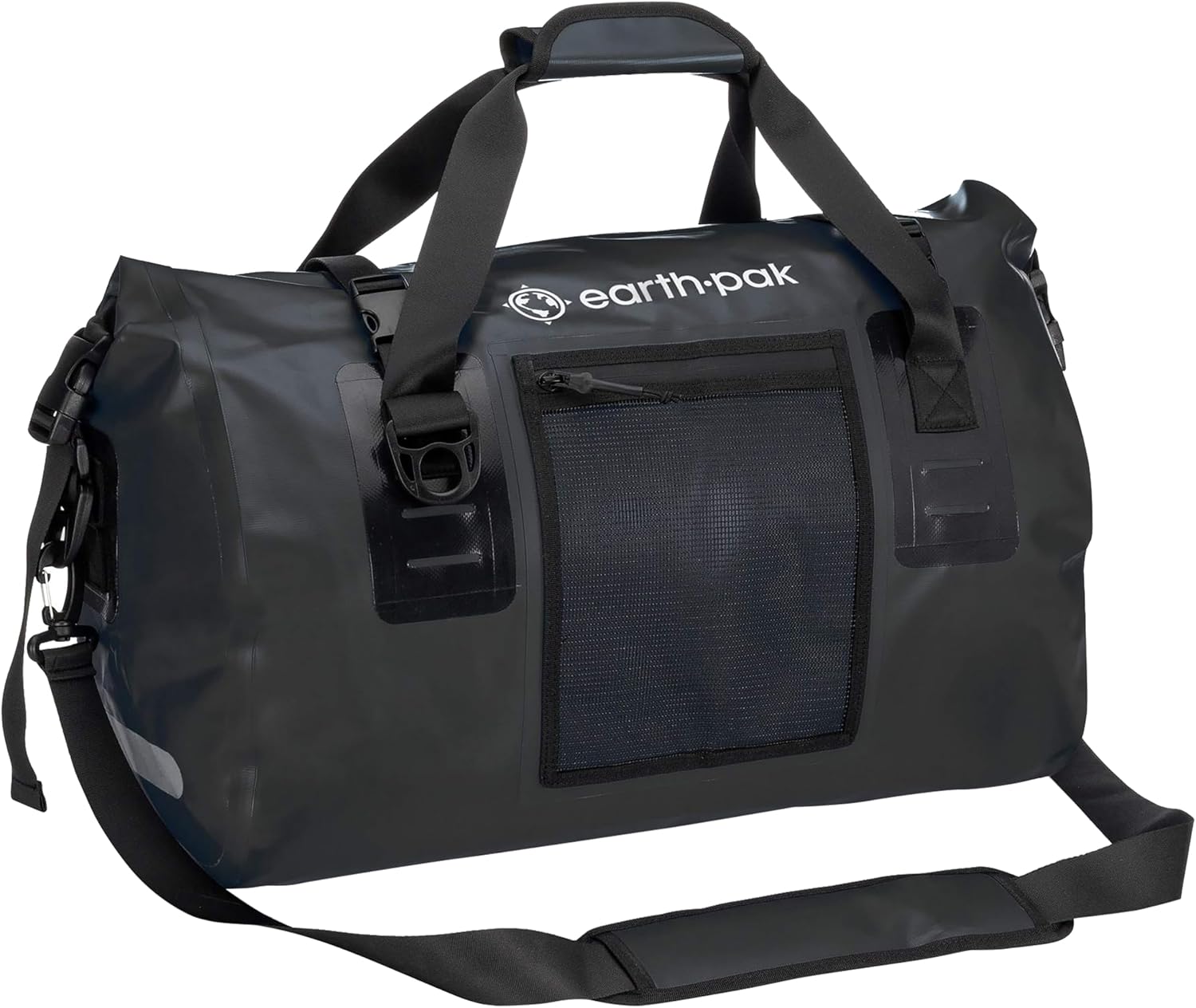 Earth Pak Waterproof Duffel Bag - Heavy Duty Motorcycle Dry Bag with Large Storage Space, Waterproof Duffle Bag Perfect for Traveling, Camping, Kayaking, Fishing & Canoeing Bag 50L/70L/90L/120L Sizes