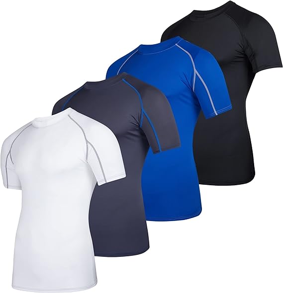 I bought these to wear as undershirts for dress shirts, I like these a lot better than the normal cotton ones as they last longer and don't stretch out at the neck. Feels great, I ordered a large and they are not too tight. Great price and fast shipping.